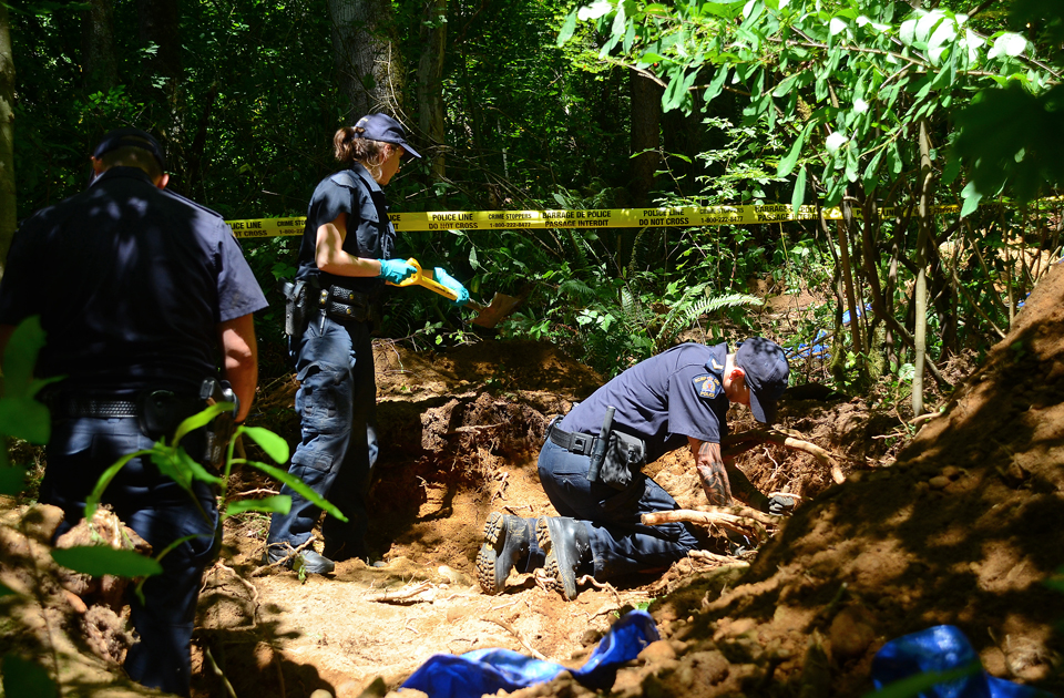 human remains found