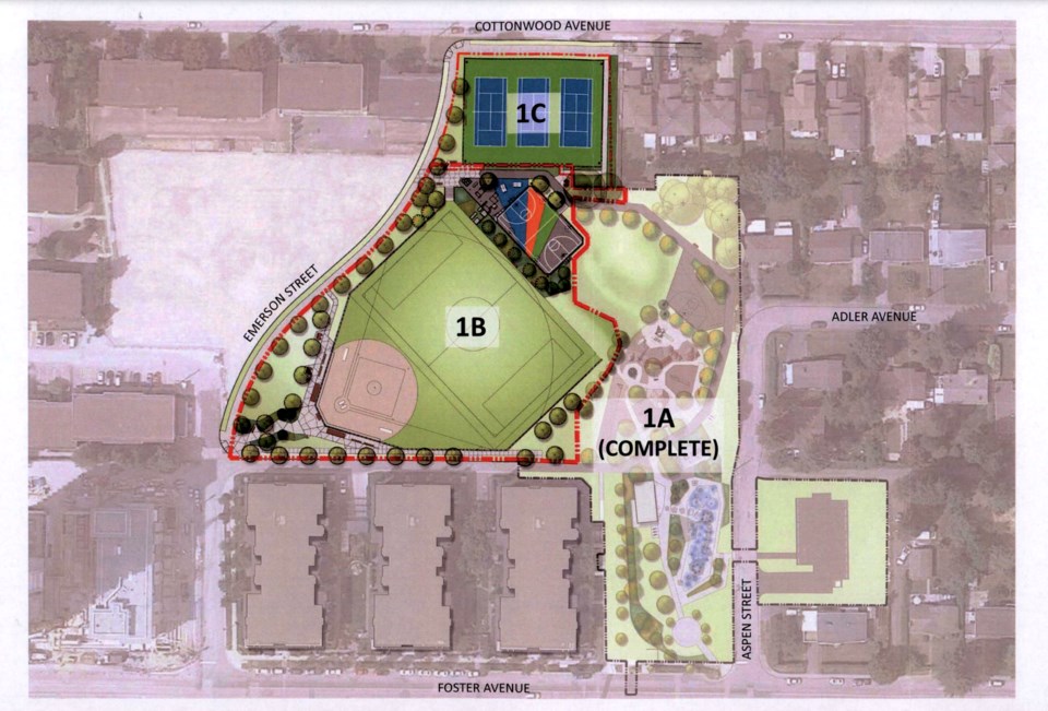 New sports courts, ball diamond coming to Coquitlam park in $3.58 million upgrade_0