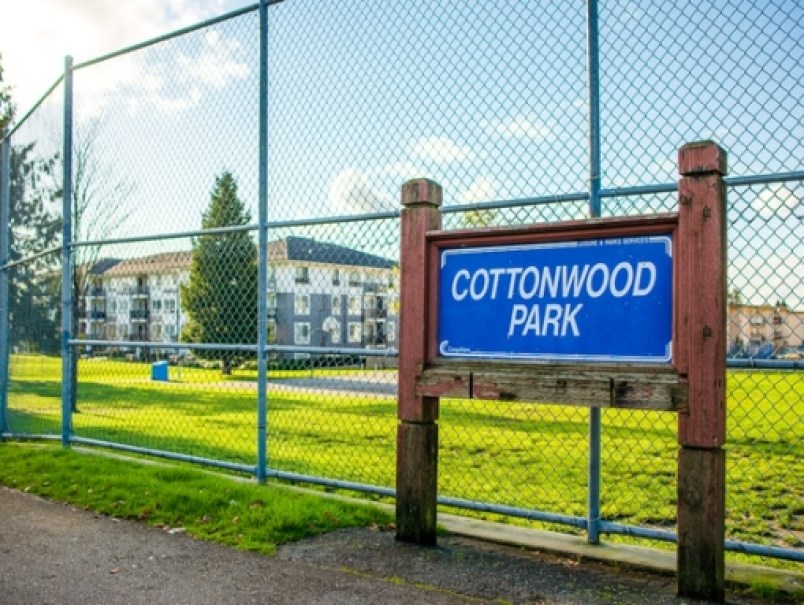 Cottonwood Park in Coquitlam's Burquitlam neighbourhood is getting ready to expand again.