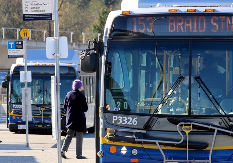 Bus ridership in the Tri-Cities is 37% of pre-COVID-19 pandemic levels, the lowest in the region.