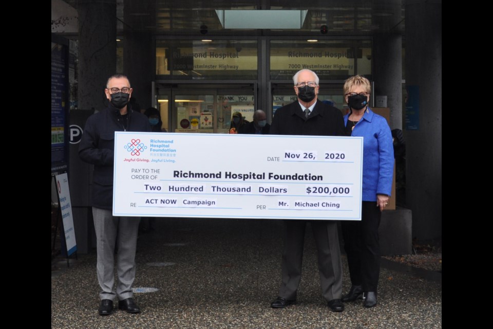 Kudos Richmond Hospital receives 250 000 from real estate