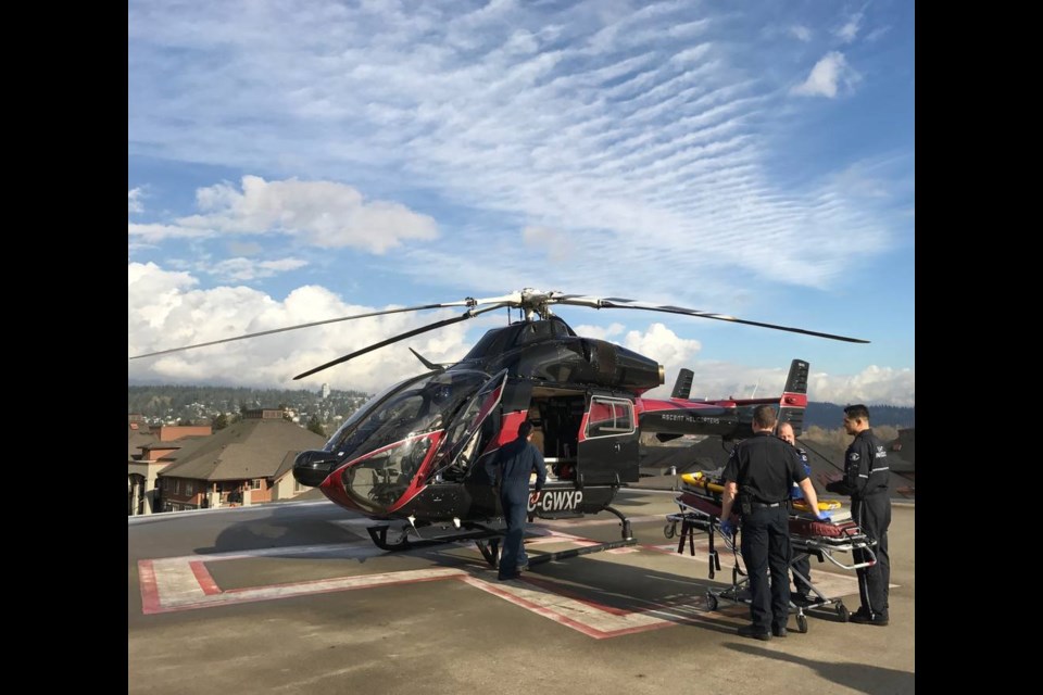 Vancouver Island has two new air ambulances, including a helicopter based in Parksville. ASCENT HELICOPTERS