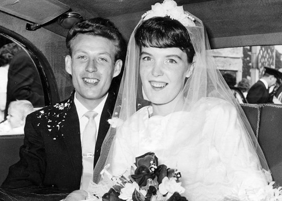 Roger and Maureen Legg were married on July 20, 1963, in Dartford, Kent. Their family congratulates them and wishes them all the best on their 50th wedding anniversary.