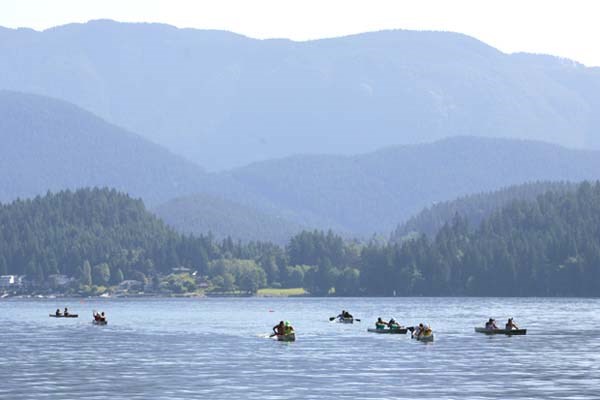 Whey-Au-Whichen Canoe Festival was held on July 14 at Cates Park in North Vancouver.