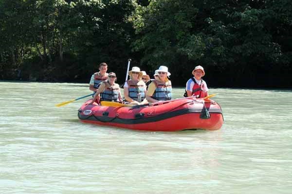 Century House is hosting a series of summer daytrips for seniors. On July 16, a group of seniors went rafting down Squamish River.