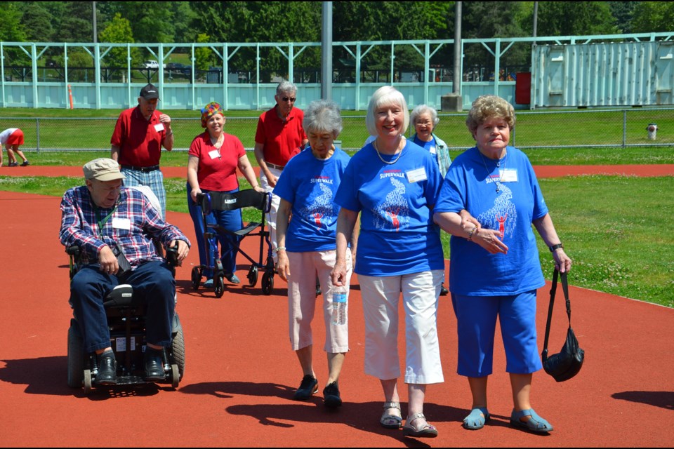 This year's SuperWalk fundraiser for Parkinson Society British Columbia is set for Monday, Sept. 9.