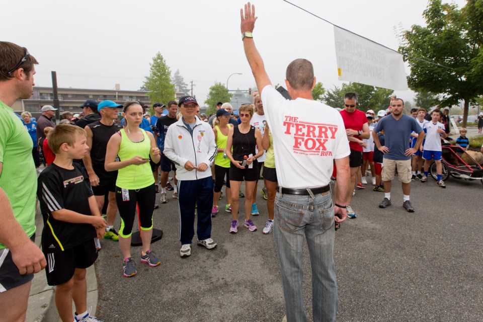 South Deltans were out Sunday, Sept. 15 for the annual local Terry Fox Run in Tsawwassen.