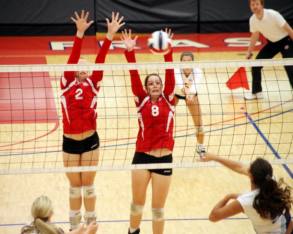 SFU volleyball 2013