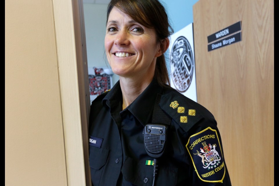 Warden Shauna Morgan, Vancouver Island Regional Correctional Center