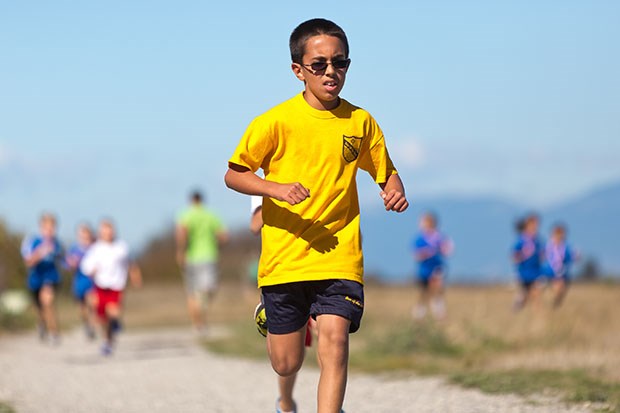 Over 1,000 kids took part in the fourth annual Boundary Bay Cross Country Meet last Thursday.