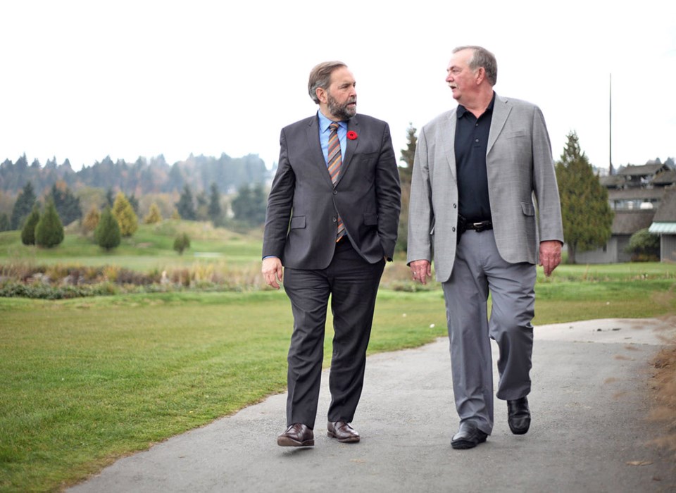 Thomas Mulcair, Derek Corrigan