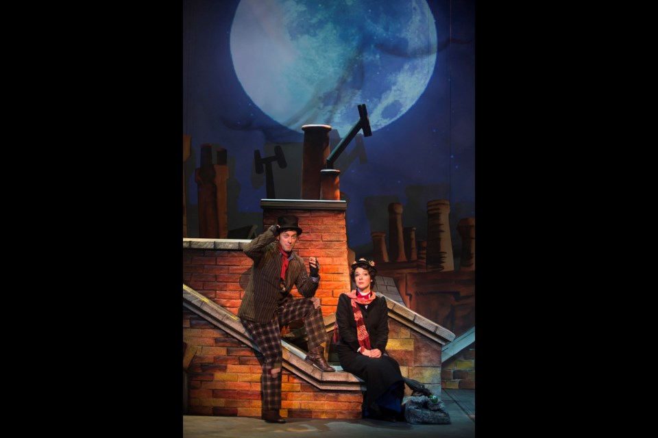 Classic story: Scott Walters and Sara-Jeanne Hosie star in the Arts Club Theatre production of Mary Poppins.