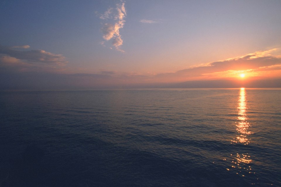 Sunrise over Sea of Galilee