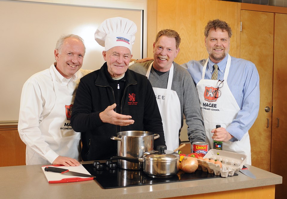 Rugby old school cooking class