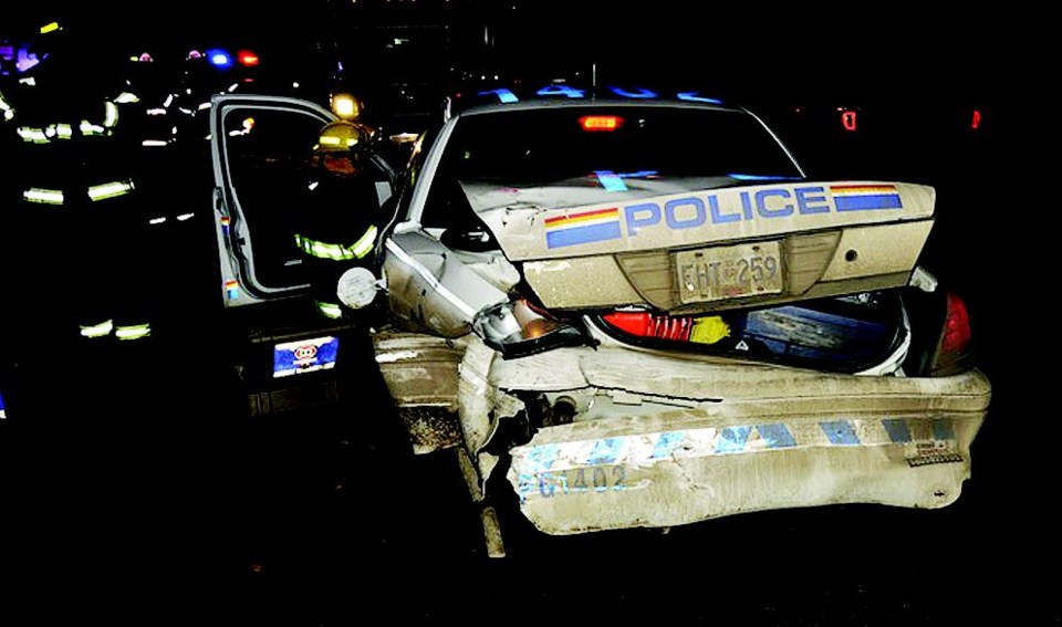 RCMP Officer Injured In Crash - Prince George Citizen