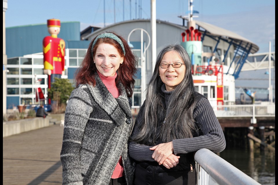 Renee Bucciarelli and Pansy Jang of City Stage New West are driving forces behind the group's mission to bring professional theatre to the stage in New Westminster.