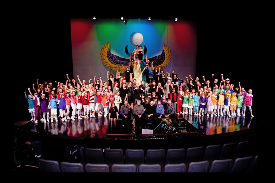 Footlight Theatre's production of Joseph and the Amazing Technicolor Dreamcoat marked its first appearance at the Michael J. Fox Theatre – and it was a lavish show, with a huge cast.