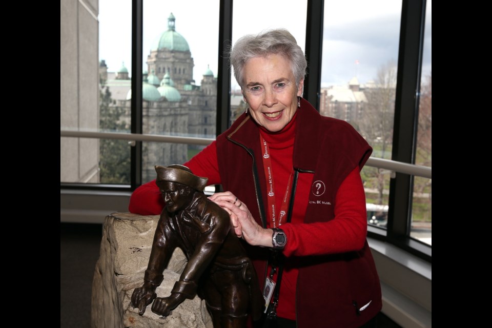 Janet Davies is one of the museum's guides. They are happy to take guests on specialized tours.