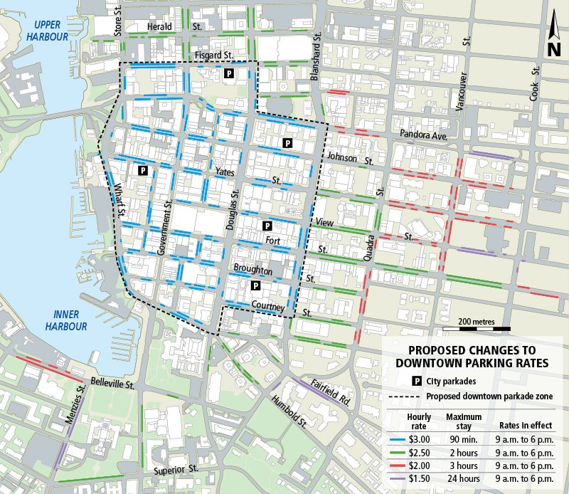 Victoria retreats from idea of paid parking at night Victoria