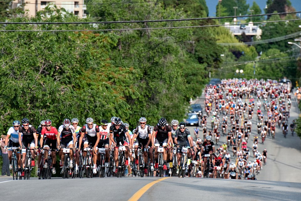 cycling okanagan gran fondo