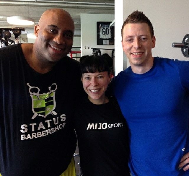 Troy T-Bone Wilson, Suzie Spitfyre, and ninja Jonathan Carpenter of MIJO Sport