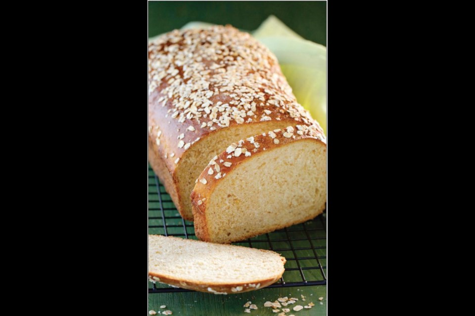 Down East Oatmeal Bread from Canada's Favourite Recipes.