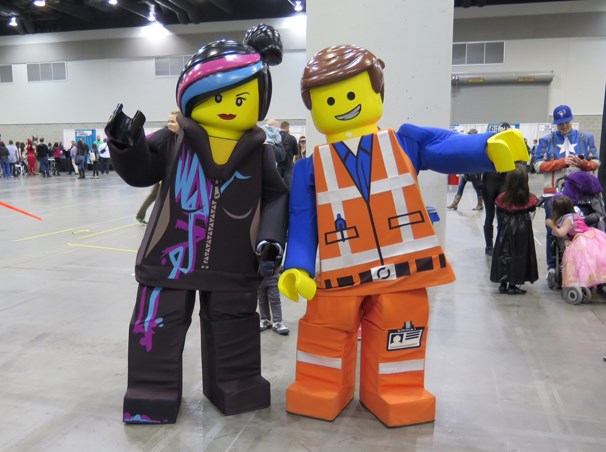 LEGO cosplay at Fan Expo Vancouver 2014.