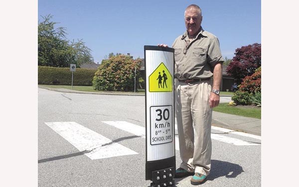 A new traffic calming measure hit Richmond streets in 2014.