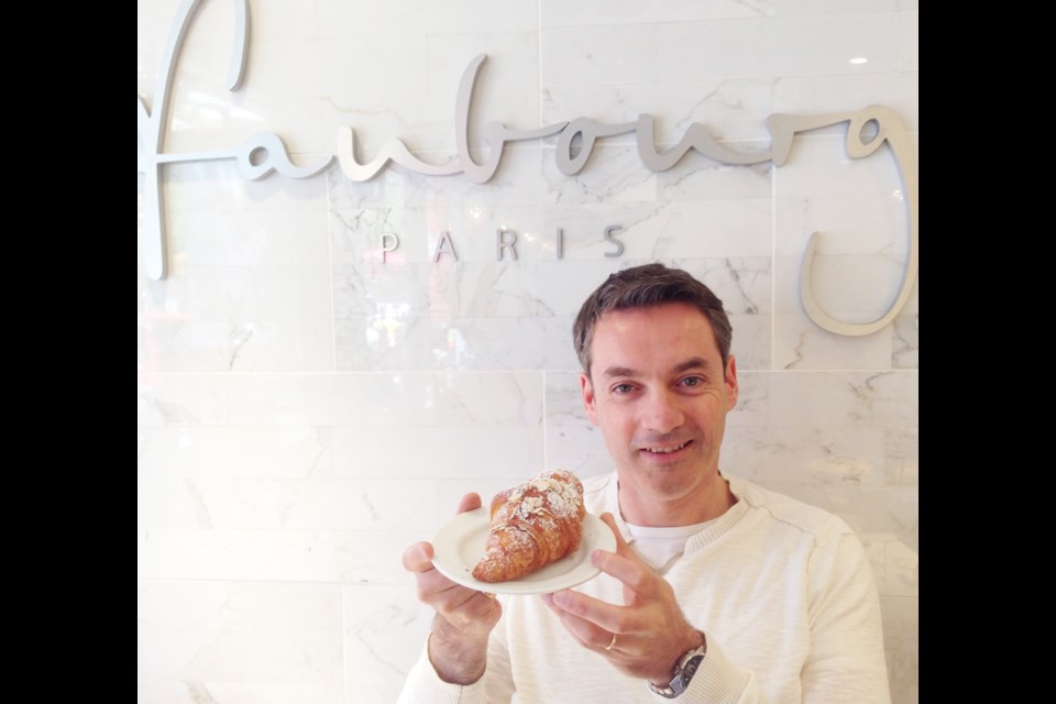 Franck Point is the “croissant croisadeur” behind Faubourg.