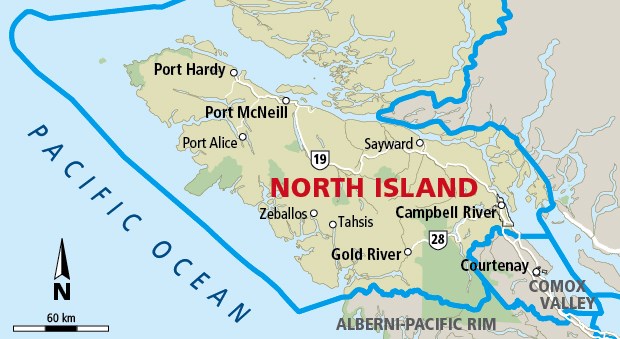 North Island riding map