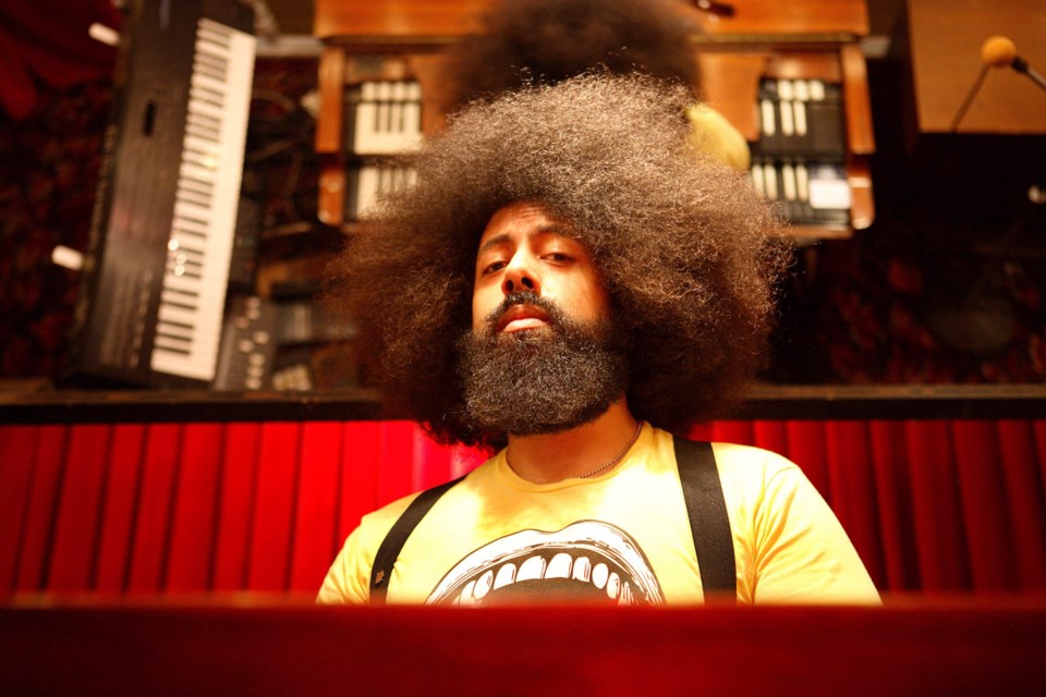 Reggie Watts does it all. He improvises, he plays music, he beatboxes, he tells jokes, he styles his own hair. See for yourself when the multi-talented comedian and musician brings his genre-defying show to the Vogue Theatre Sept. 4, 8 p.m. Tickets at Red Cat, Zulu, Highlife and northerntickets.com.