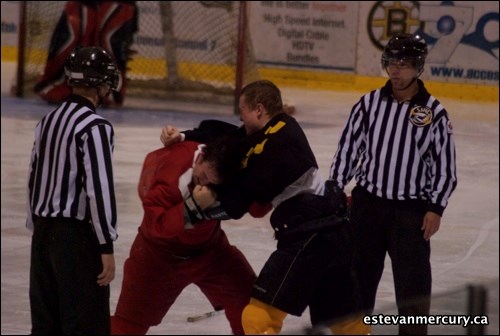 The Estevan Bruins Exhibition games all leading up to the Season opener which was September 16th in Melville.