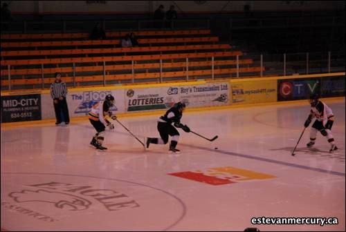 The Estevan Bantam Bruins took on Regina this past weekend at the Civic Auditorium.