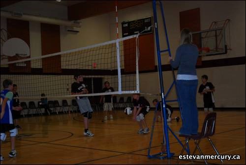 The Elementary schools held their Volleyball tournaments this past weekend. The Boys played in Bienfait, while the girls were at Pleasantdale School here in Estevan.