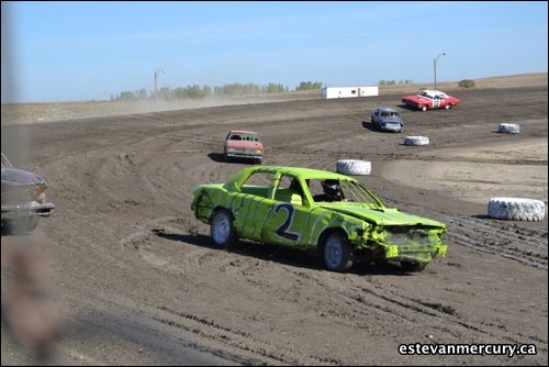 Estevan Motor Speedway's annual Enduro race saw 50 cars compete for the crown on Sept. 25 during the lengthy race, which went to the driver who completed the most laps that afternoon.