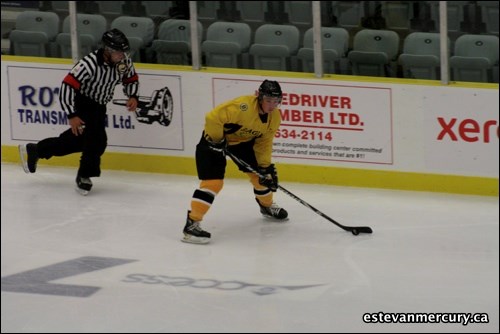 The Estevan Bruins beat the Notre Dame Hounds 7-1 when they hosted their final preseason game at Spectra Place on Sept. 12. The home-opener is this Saturday.