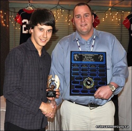 The ECS Elecs football team handed out their annual awards Nov. 24 at the Days Inn. Head to our Facebook page to tag anyone you know.
http://www.facebook.com/EstevanMercury