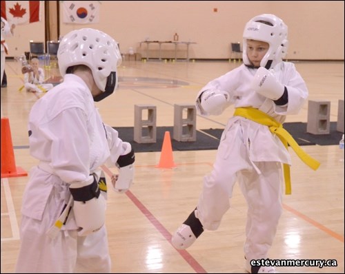 The Estevan Tae-Kwon-Do Club hosted its sixth annual tournament on Saturday (Nov. 5) at Estevan Comprehensive School, with 106 competitors in attendance.