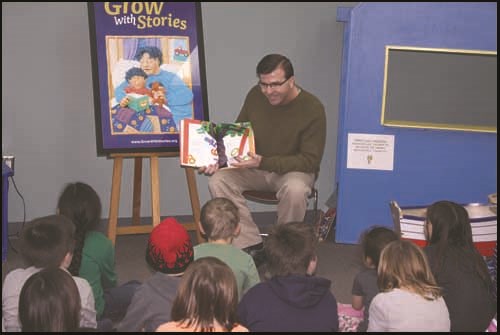 The Provincial Government and Public Libraries Forum Learning Committee announced Friday that the Yorkton Public Library was one of three recipients of funding for the development of Grow with Stories Family Spaces. This announcement fell on Family Literacy Day created by ABC Life Literacy Canada to raise awareness of the importance of reading and engaging in other literacy-related family activities. Melody Wood, YPL head librarian acknowledged the $10,000 donation. &#8220;Our director and I worked together to get this grant&#8221;. Wood added, &#8220;this family space was perfect for those to learn and the money will go to purchasing furnishings, learning games and word books&#8221;. Pictured above is MLA Greg Ottenbreit reading to youngsters during the Literacy Day celebrations.