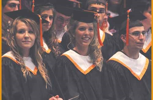 Students from the Yorkton Regional High School graduation class of 2011 attended ceremonies at the Anne Portnuff Theatre on Wednesday, June 29.