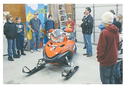 Jerry Jemieff, the Saskatchewan Safety Council snowmobile safety inspector for Yorkton and area held a snowmobile safety class this weekend at the Western Development Museum.

 All snowmobile operators who were born on or after January 1, 1989 are required to complete a snowmobile safety training course before operating a snowmobile on public land. 

The snowmobile safety program promotes the safe and responsible use of a snowmobile. It involves classroom instruction and hands-on training. 

Topics include rules of the road, pre-start safety check, safe operating procedures, trail riding, survival and ice safety. 

For more information visit www.sasksafety.org or contact Jerry at 783-5252 (days) or 782-0460 (evenings) to register for the course.