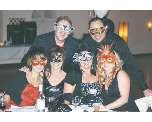 A masquerade ball at St. Mary&#8217;s Cultural Centre on December 31 added intrigue to New Year&#8217;s Eve. The event was a fundraiser for Habitat for Humanity; about 150 tickets were sold.