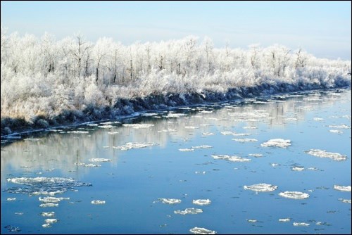 Jack Frost painted the landscape last weekend.