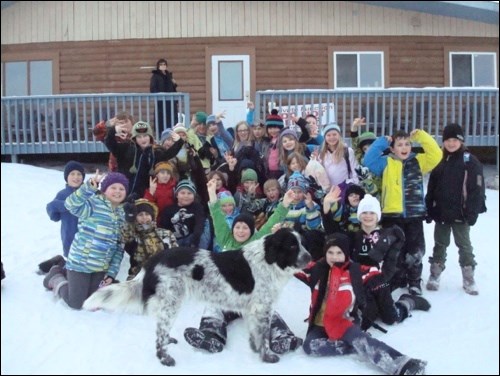 Jan. 26 and 27, Grade 4 and 6 students from École Monseigneur Blaise Morand School enjoyed two beautiful days outdoors at Blue Mountain Outdoor Adventure Centre. The students explored the great trails while cross-country skiing.