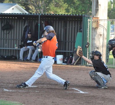 Matt Benson at the plate