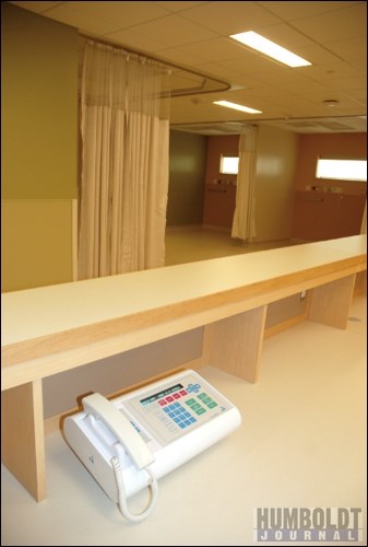 The new nurse call system has been installed in the new Humboldt District Hospital (HDH), including in the new day surgery department.