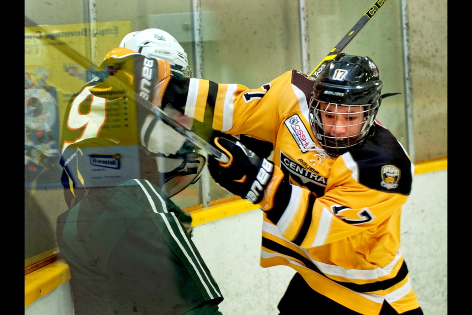 111614 - Burnaby, BC
Chung Chow photo
Prep hockey at BWC.
Burnaby Winter Club (yellow) vs Delta
Burnaby coach - Maco Bulkovec (cell: 604-785-59570 - maco.balkovec@bwcacademy.ca