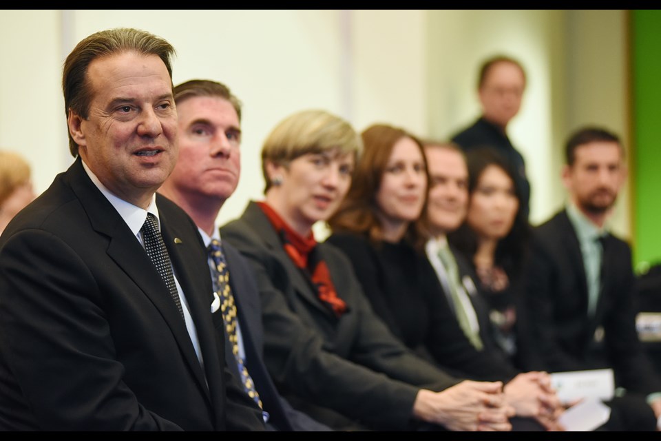 The new members of the Vancouver Park Board, with new chair John Coupar seen at far left. Photo Dan Toulgoet