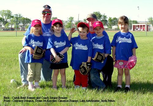 Back L-R: Coach Brad Reaney and Coach Joanne Reany
Front L-R: Courtney Jobason, Dylan McKercher, Cameron Reaney, Lisa Armbruster, Jayla Peters.