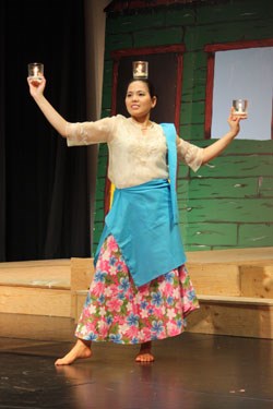 The Pandanggo is a traditional Filipino dance that uses candles. It was one of the many performances that could be seen at the Festival of Cultures held Sunday in Yorkton.